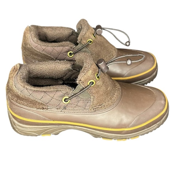 Bass Shoes - Ladies Bass Tabora Waterproof Camping / Duck Boots Size 6M - Brown / Tan